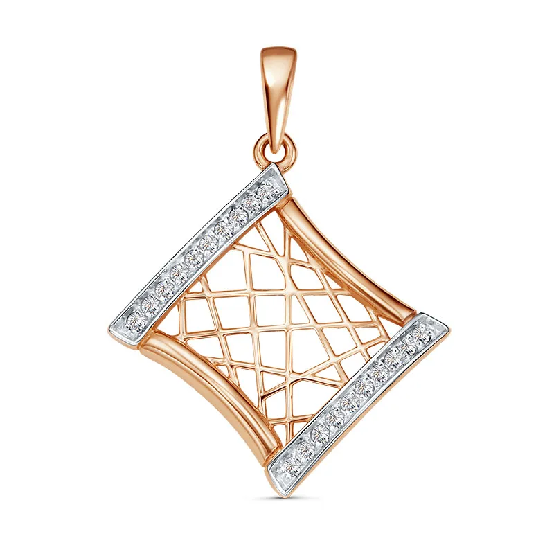 Подвеска фантазийная,  Золото 585, 3714807 1 1 1