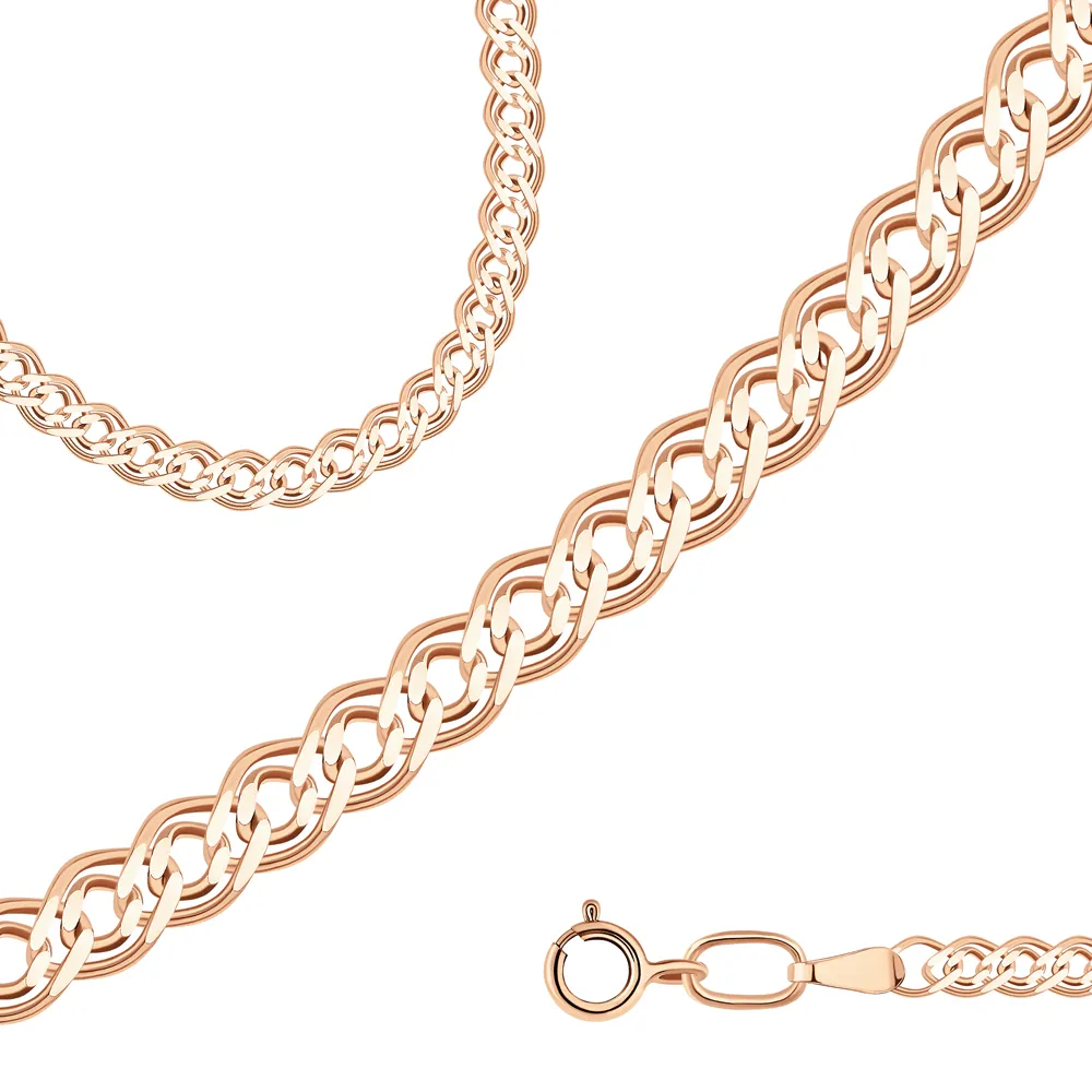 Цепочка Золото 585, плетение Нонна, 8050155-50