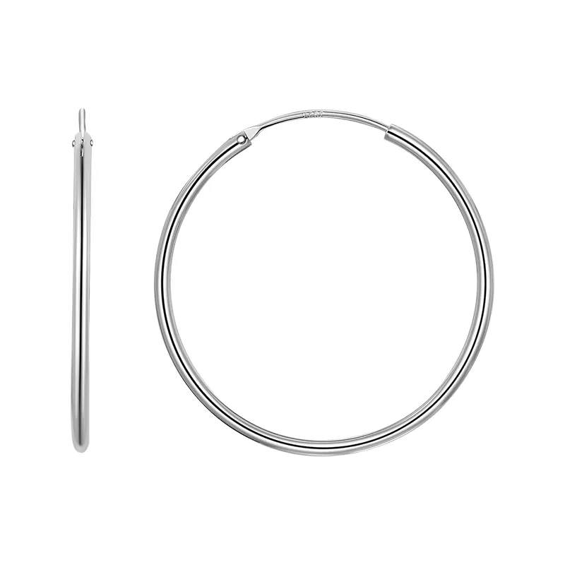 Конго/серьги-кольца,  Серебро 875 , MCY 1-35