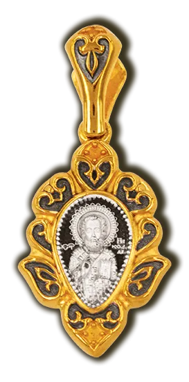 Иконка нательная,  Серебро 925, 08504