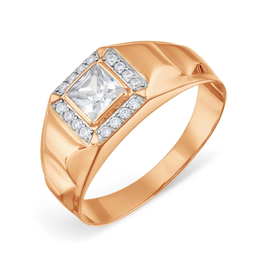 Кольцо мужское (печатка). Золото 585, Т142048416