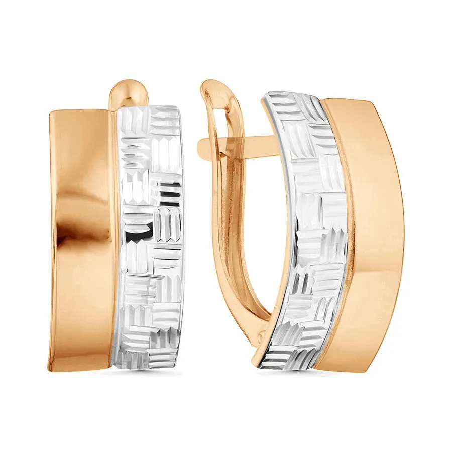 Серьги, Золото 585, Т13062Б159