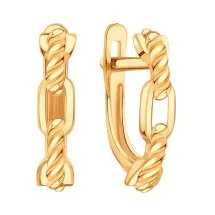 Серьги, Золото 585 Т10002Е142 Серьги, Золото 585 Т10002Е142