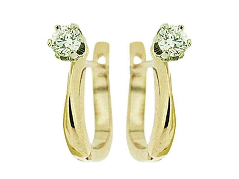 Серьги, Золото 585, 164011ю