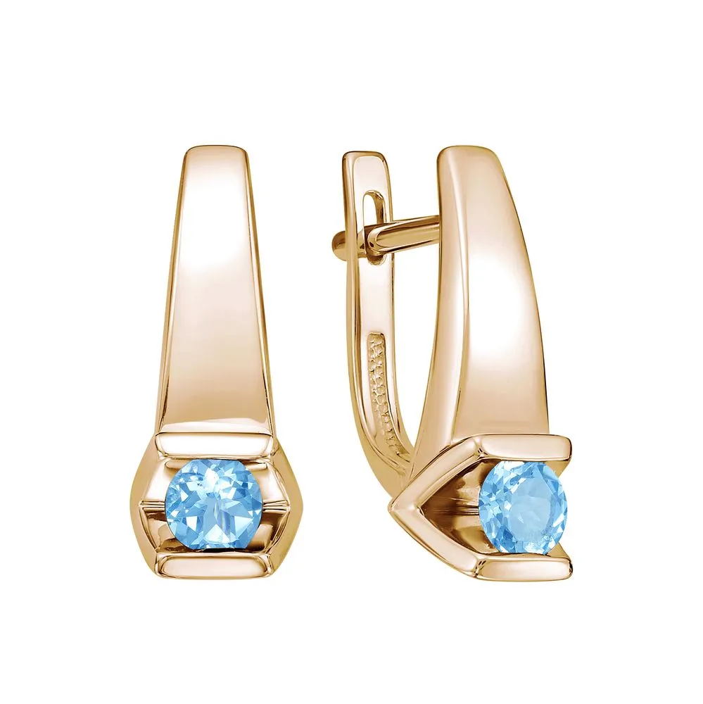 Серьги, Золото 585, С120-6859ТС