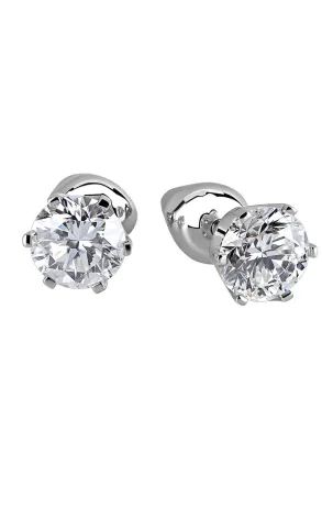 Серьги пусеты-гвоздики, Золото 585, 12-12-0853-51-00