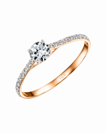 Кольцо Золото 585, КольцоКЛ-66