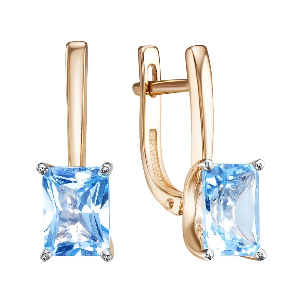 Серьги, Золото 585, С122-6972ТС