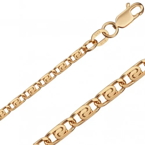 Цепочка Золото 585, плетение Улитка, НЦ 12-046