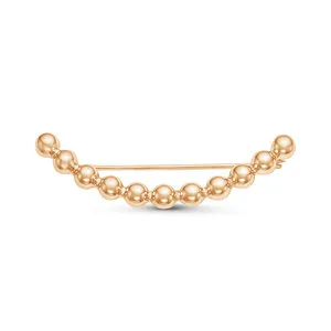 060130 Брошь Золото 585, 060130