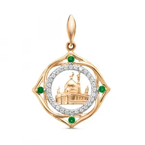Мусульманская подвеска, Золото 585, 3366107 1 1 1