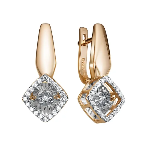 Серьги, Золото 585, С113-6826-1