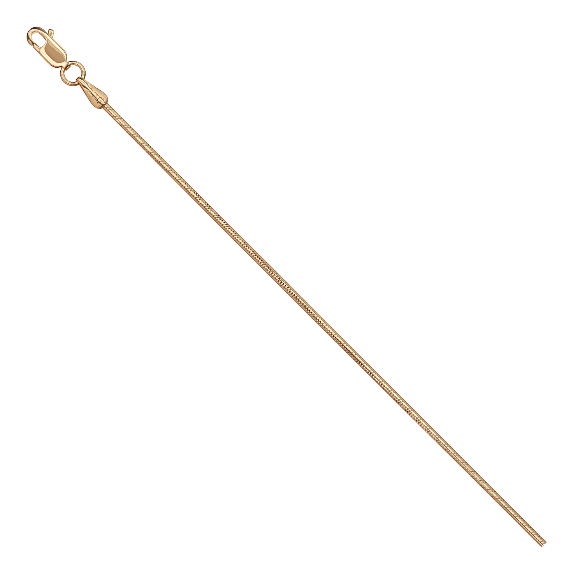 Цепочка Золото 585, плетение Снейк, 8028055-45