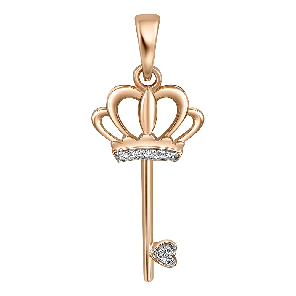 Подвеска фантазийная,  Золото 585, 84-41P01349-S0DD