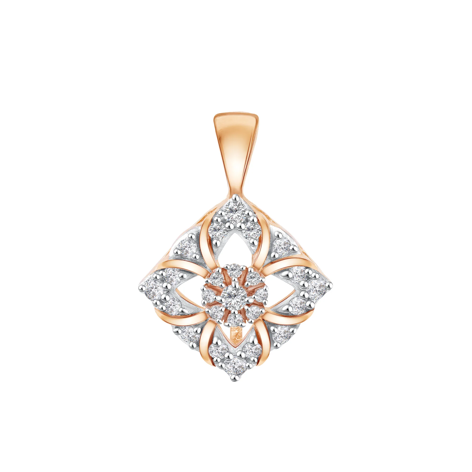 Подвеска фантазийная,  Золото 585, 04-53-0288-00