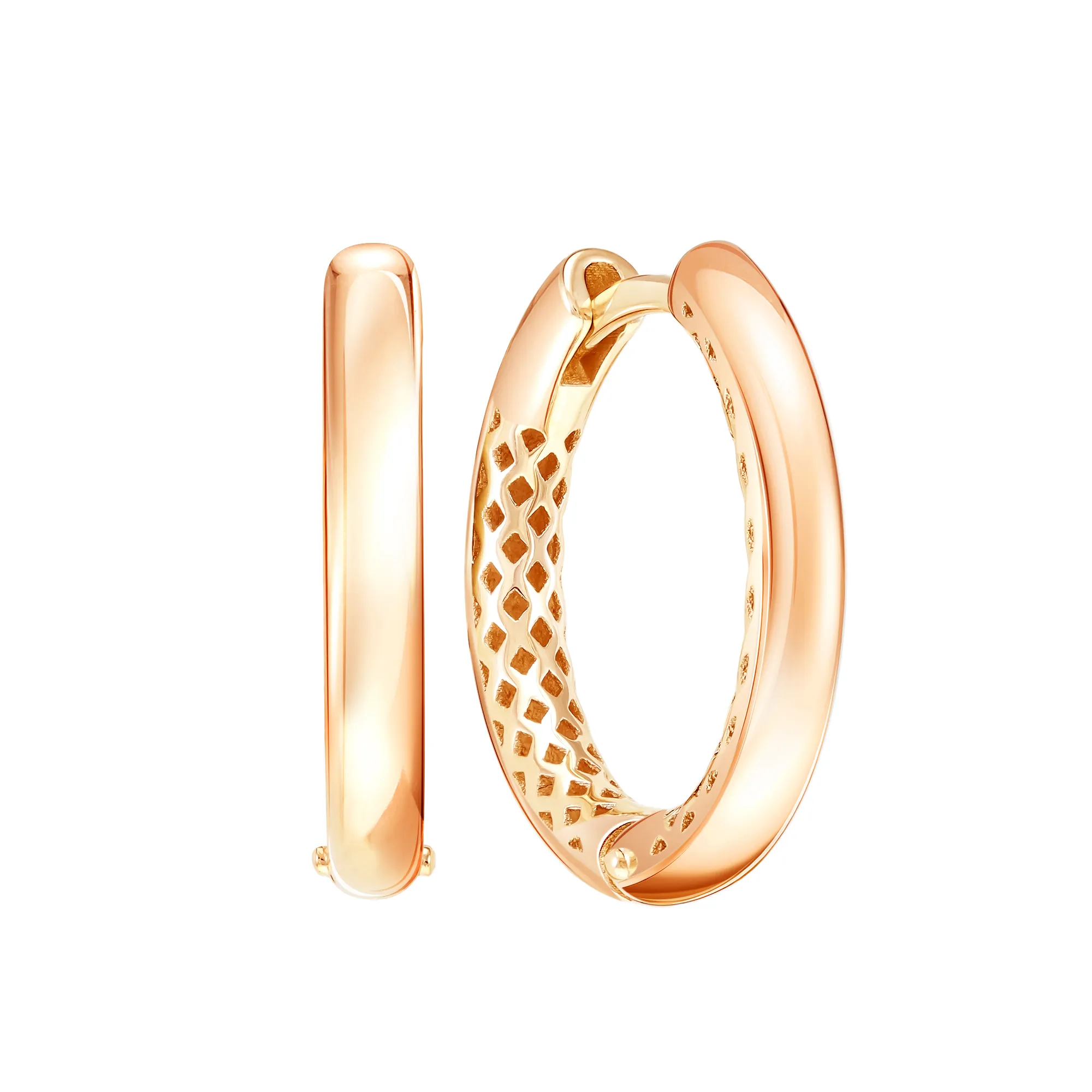 Конго/серьги-кольца,  Золото 585 , 00-62-0174-00