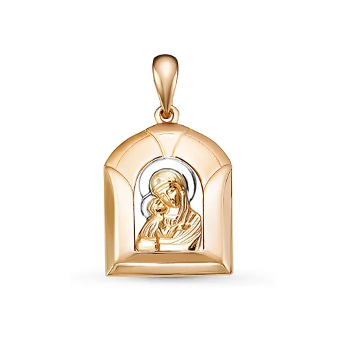 Иконка нательная,  Золото 585, 035844