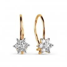 Детские серьги,  Золото 585, Т142025444