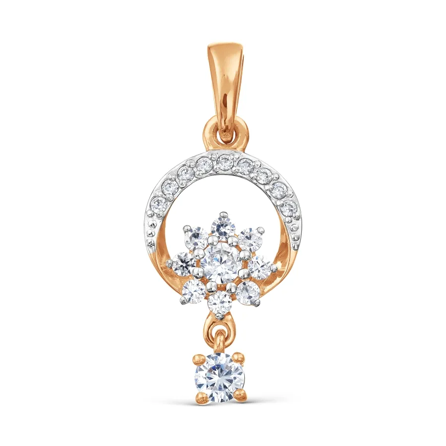 Подвеска фантазийная,  Золото 585, Т142035231