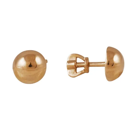 Серьги пусеты-гвоздики, Золото 585, 209400 1 10