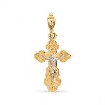 Подвеска крест, Золото 585, Т13006313