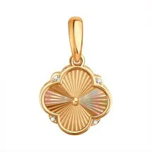 Подвеска фантазийная,  Золото 585, Т102636150