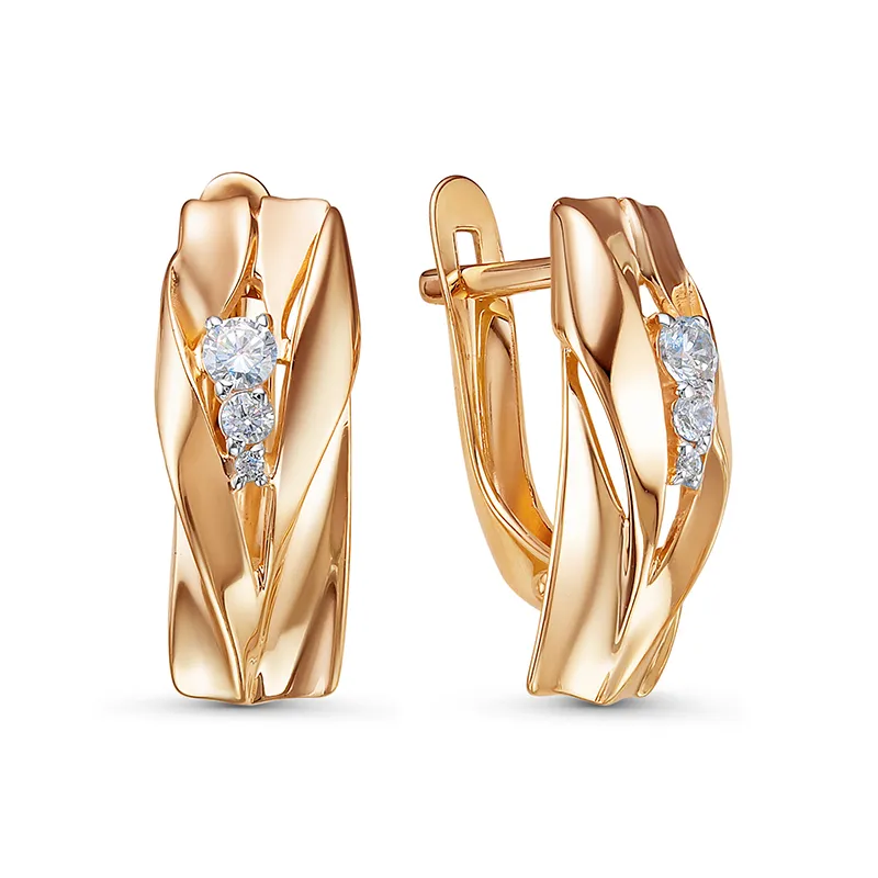 Серьги, Золото 585, 1201120