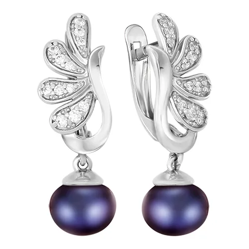 Серьги, Серебро 925, 90-02-7461-50