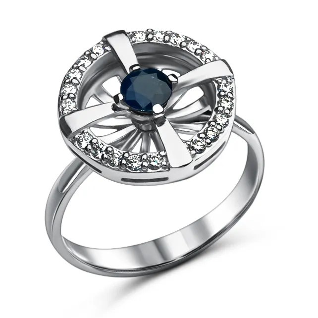 Кольцо Золото 585, 713821ю