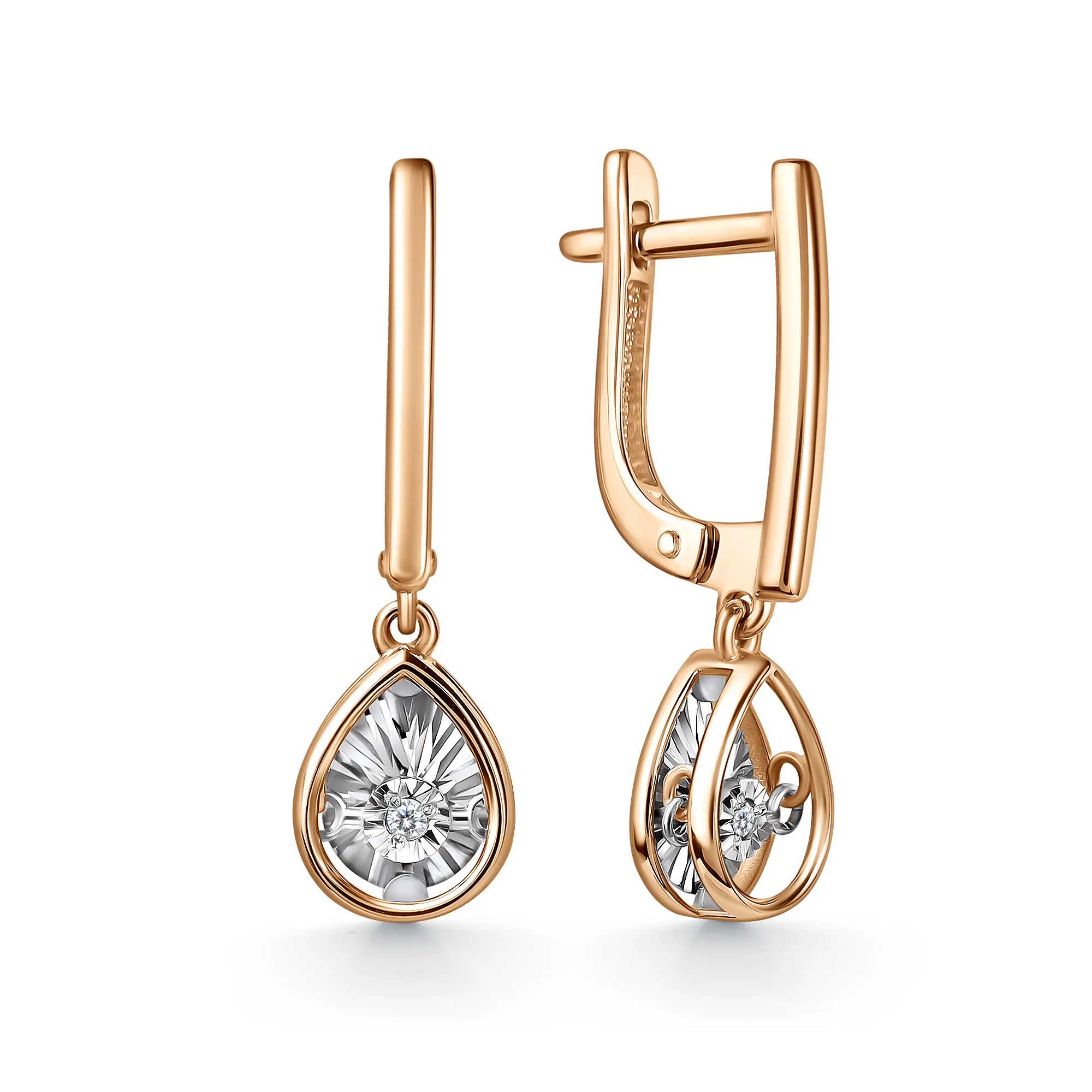 Серьги, Золото 585, 02-11-51202-11-00-1