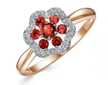 Кольцо Золото 585, 1672608 1 8 1