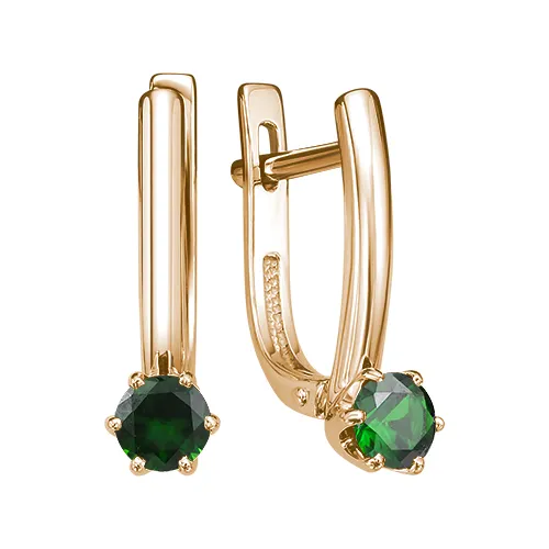 Серьги, Золото 585, С110-6796ГТИ