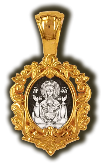 Иконка нательная,  Серебро 925, 08531