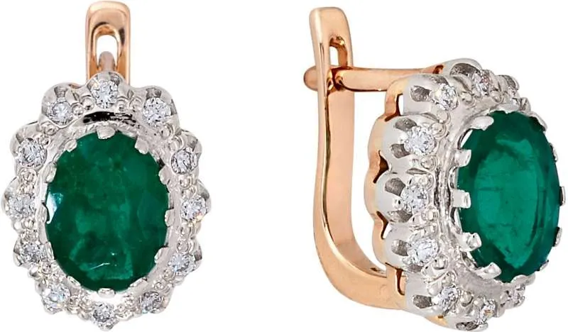 Серьги, Золото 585, 131111ю