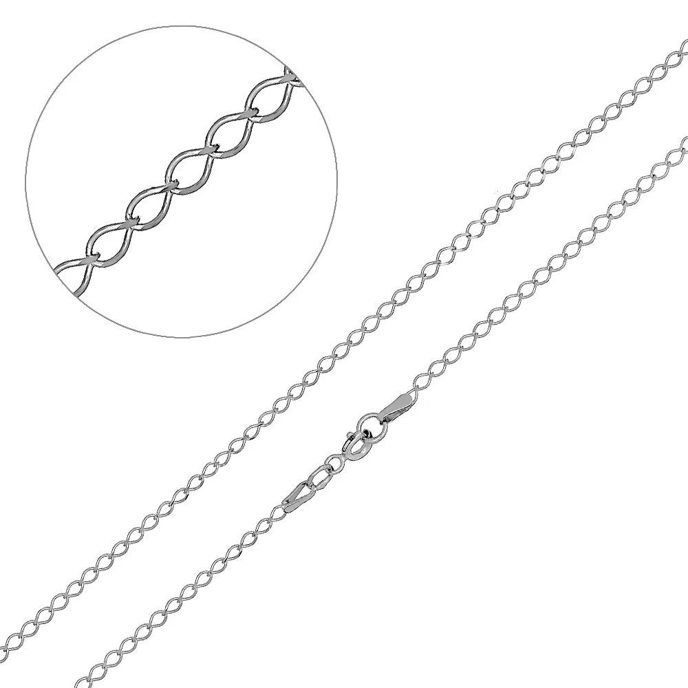 Цепочка Серебро 925, плетение Нонна, РД1р 37