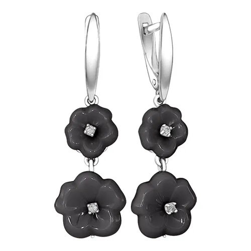 Серьги, Серебро 925, 90-02-7032-00