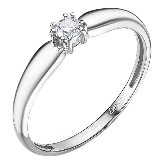 Помолвочное кольцо,  Золото 585, К0920-220