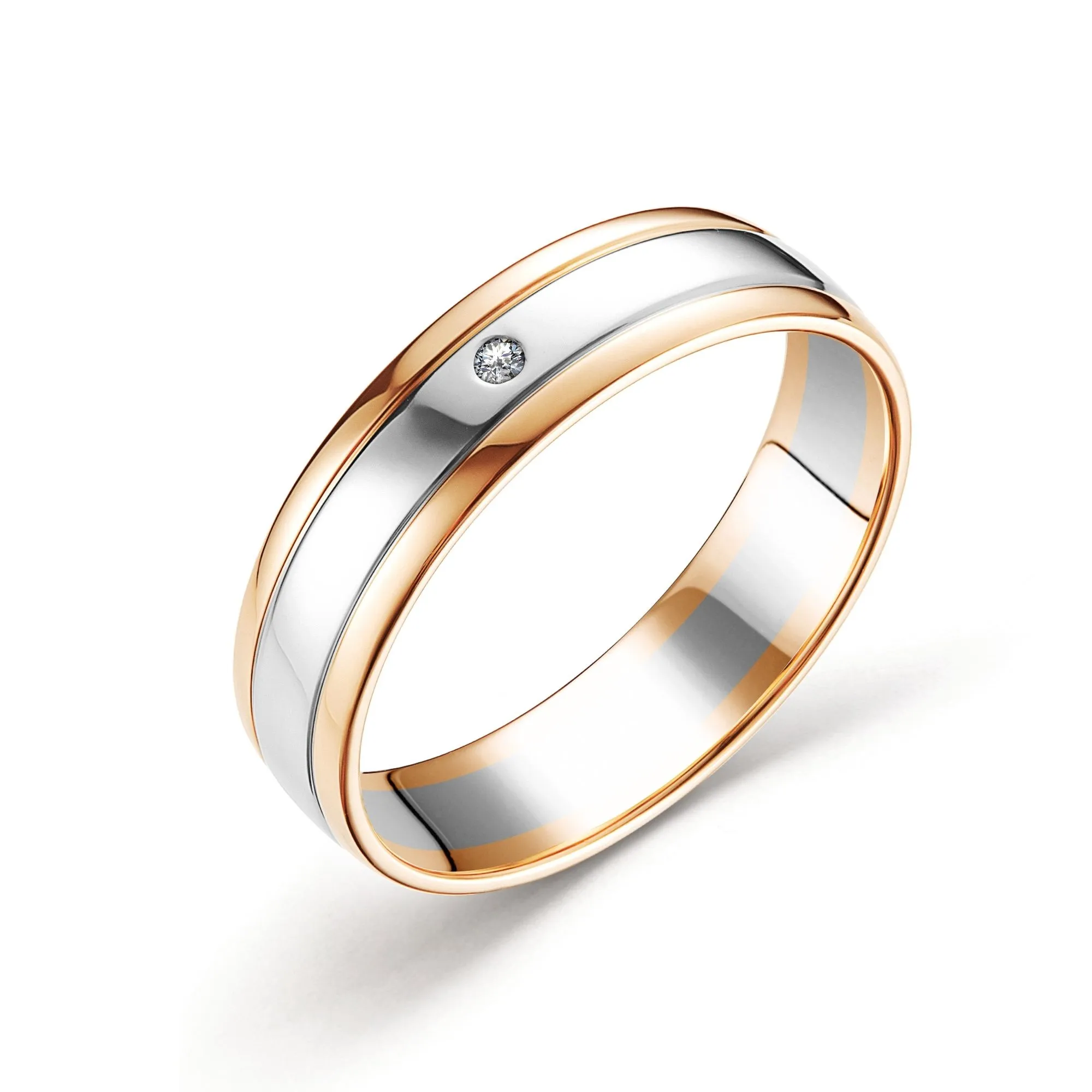 Обручальное кольцо,  Золото 585,  Т2396-120