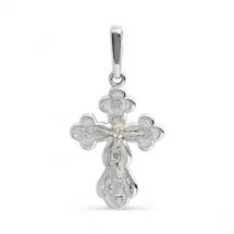 Подвеска крест, Золото 585 Т33006315 Подвеска крест, Золото 585 Т33006315