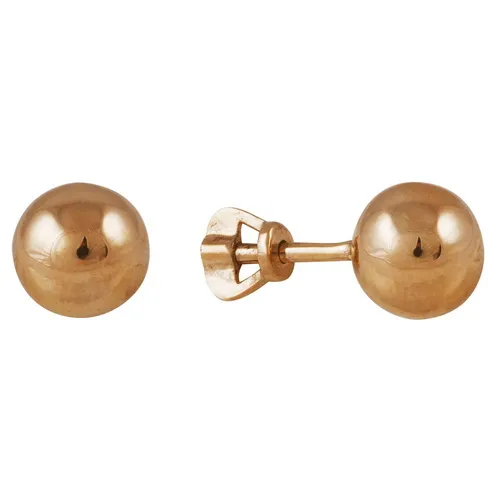 Серьги пусеты-гвоздики, Золото 585, 209300 1 10