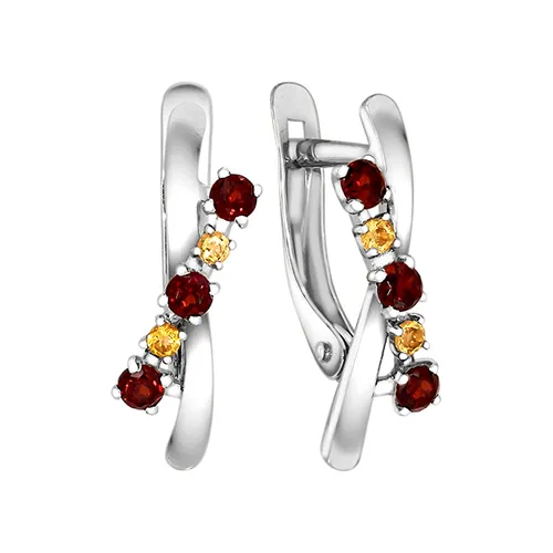 Серьги, Серебро 925, 90-02-7260-00