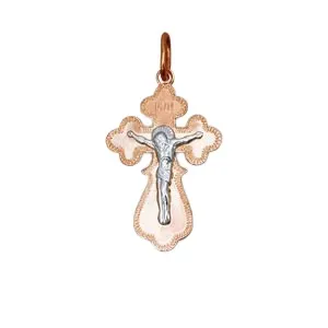 Подвеска крест, Золото 585, Т13006077