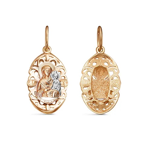 Иконка нательная,  Золото 585, 033941