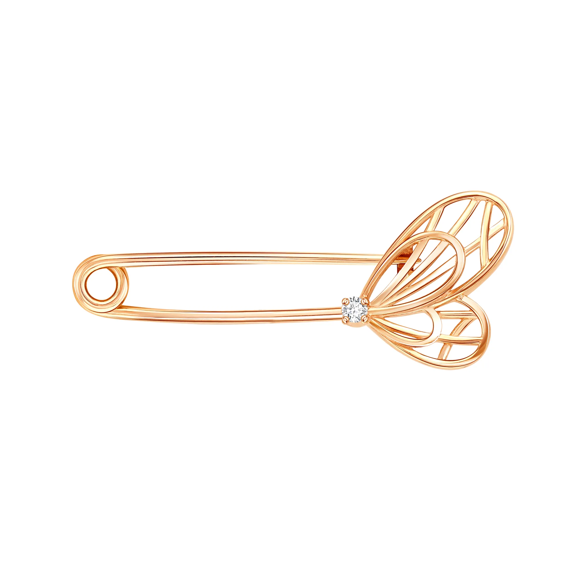 04-64-0009-00 Брошь Золото 585, 04-64-0009-00