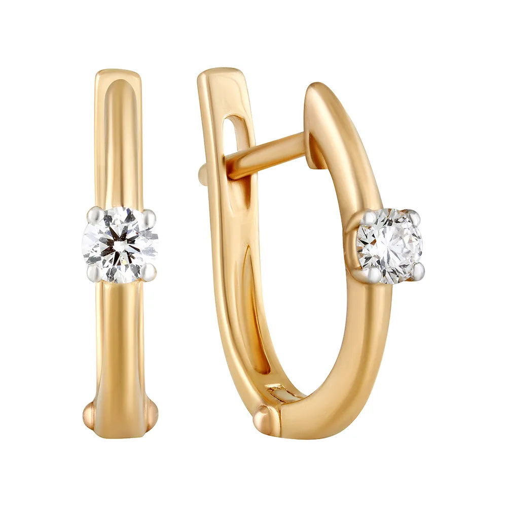 Серьги, Золото 585, 65-41E01234-F1DD