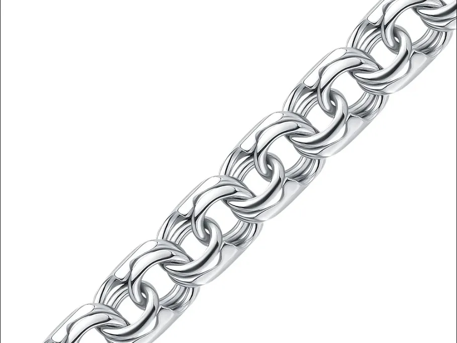 Цепочка Серебро 925, плетение Бисмарк, 4-5020