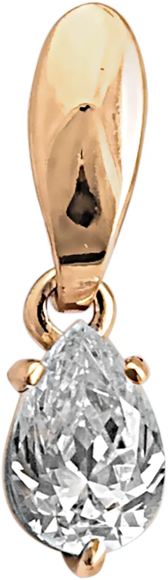 Подвеска фантазийная,  Золото 585, П1515