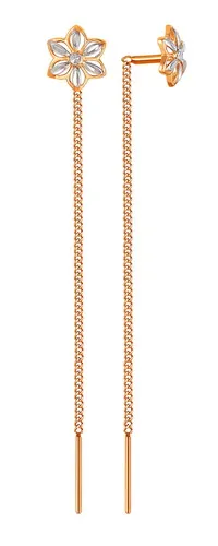 Серьги, Золото 585, 2115810 1 1