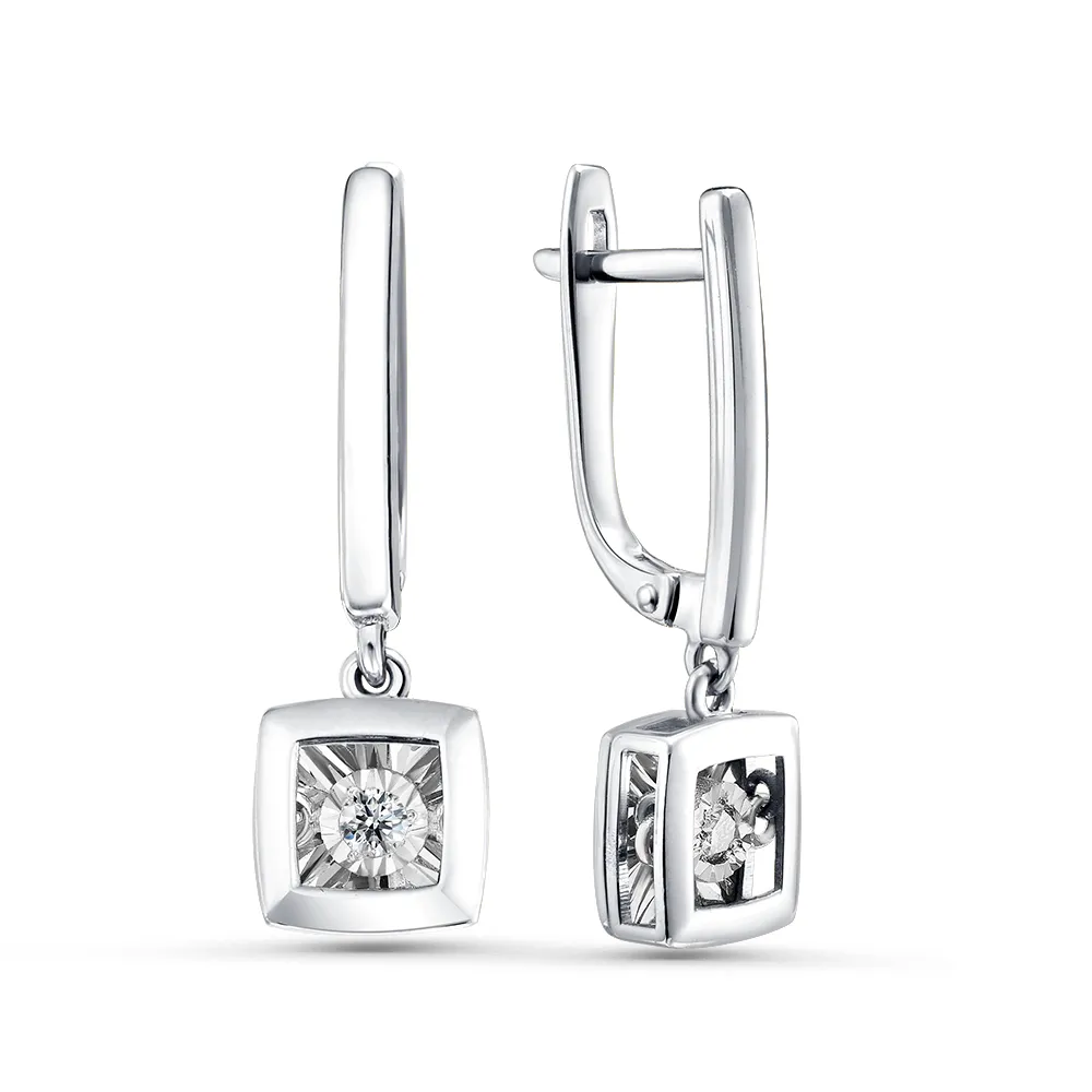 Серьги, Золото 585, 02-12-5704-11-00