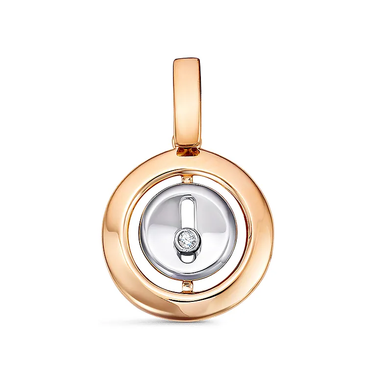 Подвеска фантазийная,  Золото 585, 0301050